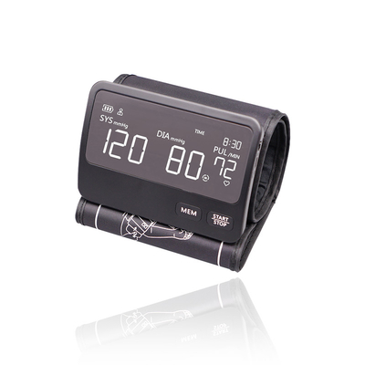 0-300mmHg ब्लूटूथ आर्म बीपी मशीन 5 सीरीज 84*73mm 400mAh बैटरी