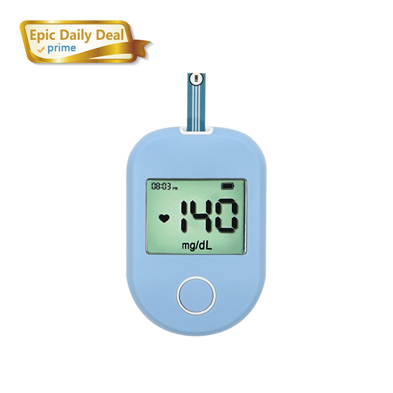 1 से 33.3mmol/L होम ग्लूकोज मॉनिटर पोर्टेबल कोड फ्री ब्लड ग्लूकोज मीटर